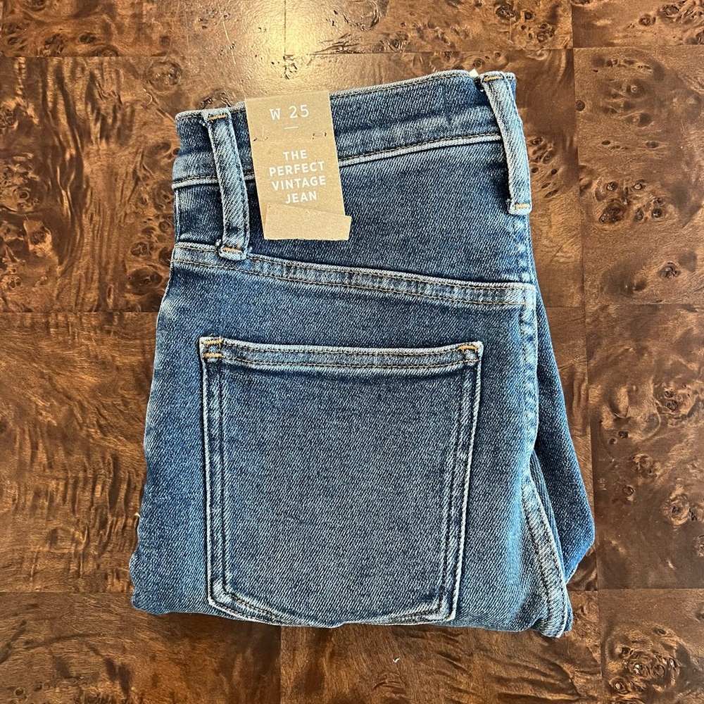 Madewell perfect vintage Jean NWT size 25